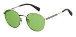 Круглые зеленые очки Polaroid 2053 1ED